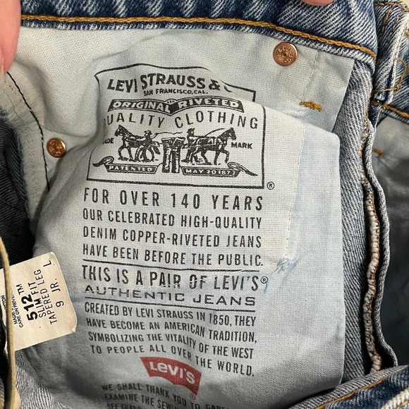 Marvin Ruby Vintage Levi’s Reworked Straight Leg Jeans 9 - Picture 6 of 10